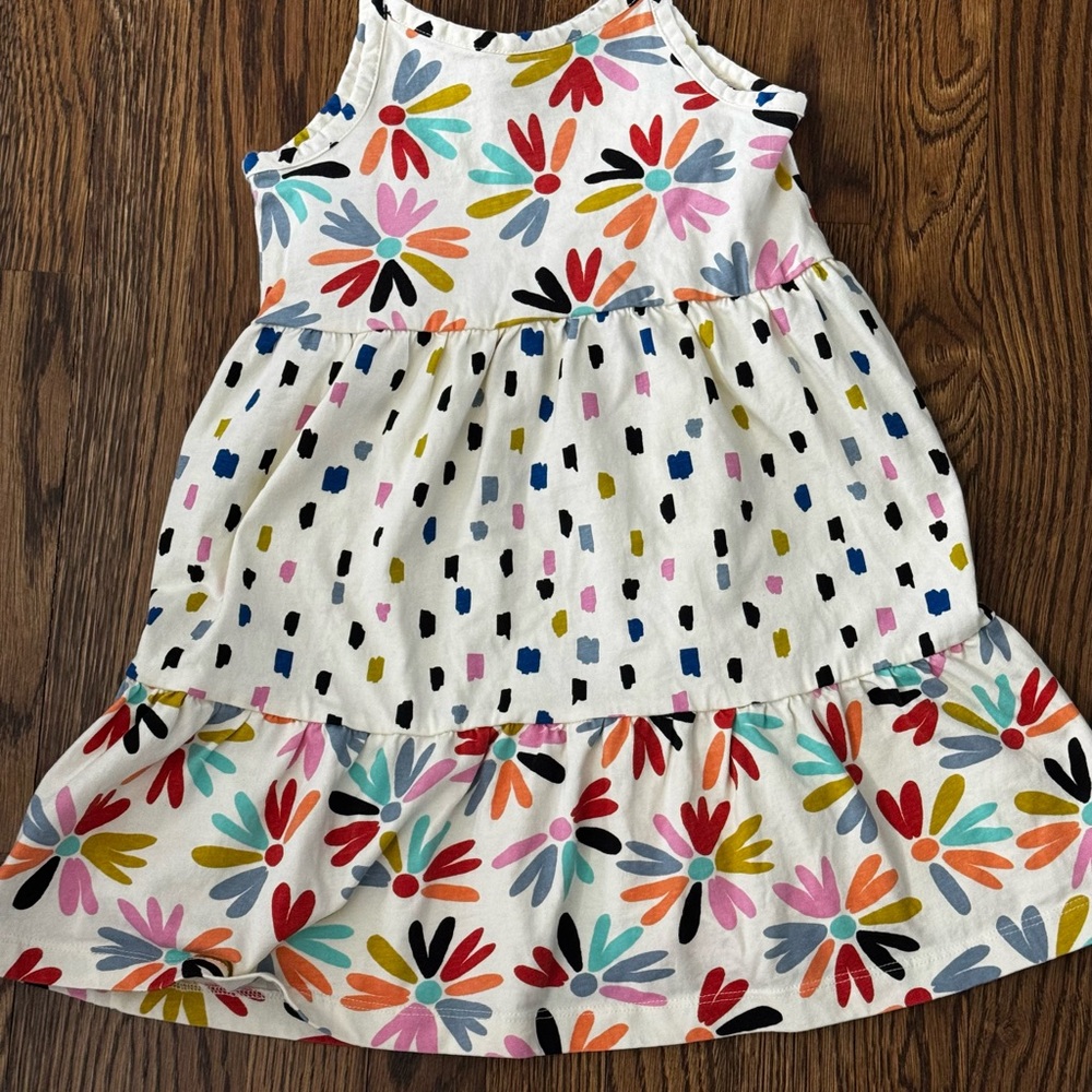 Hanna Andersson Multicolor Floral Kids Dress